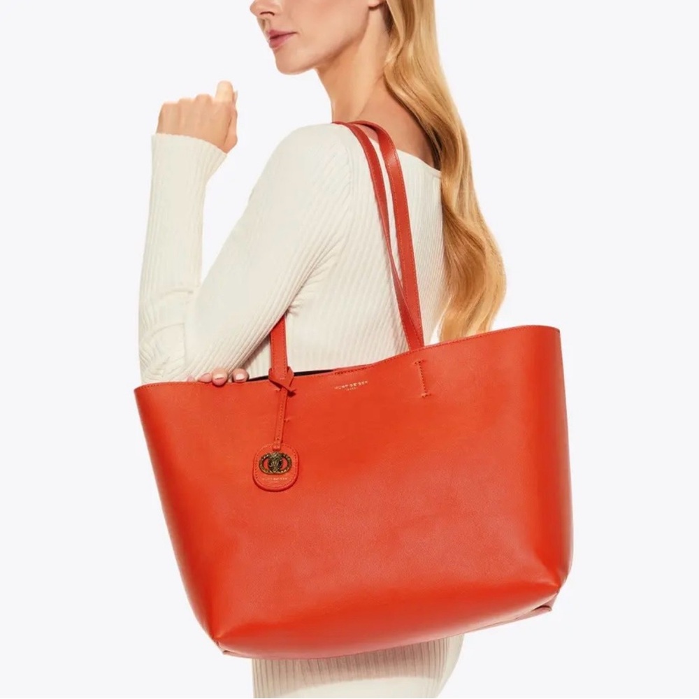 Kurt Geiger Vibrant Orange Tote